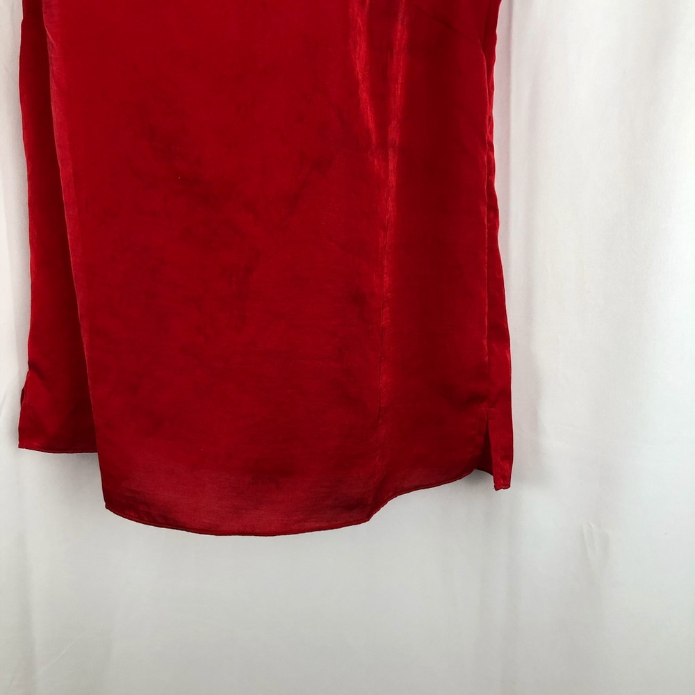 Talbots Collared Sleeveless Button Back Top 2 - image 5